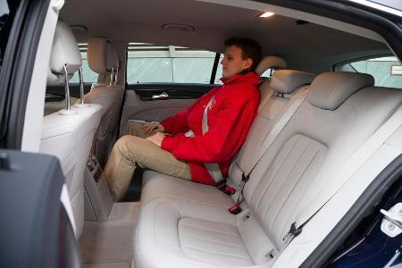 Mercedes CLS 250 CDI SB, Rcksitz, Beinfreiheit