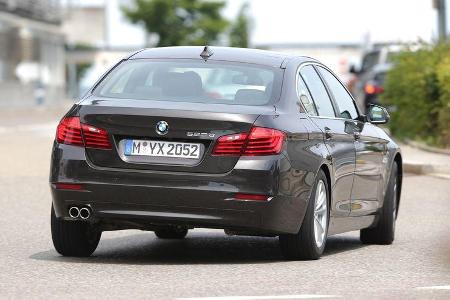 BMW 520d, Heckansicht
