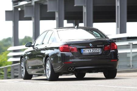BMW 520d, Heckansicht