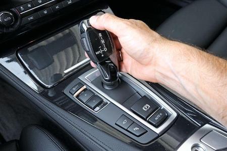 BMW 520d, Schalthebel