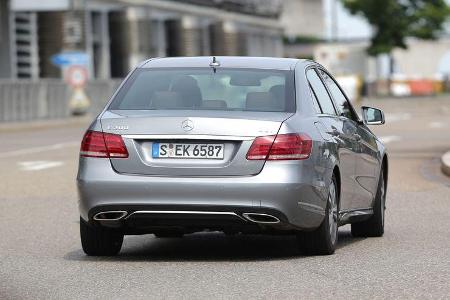 Mercedes E 220 CDI, Heckansicht
