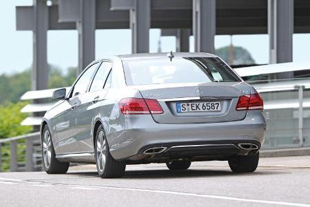 Mercedes E 220 CDI, Heckansicht