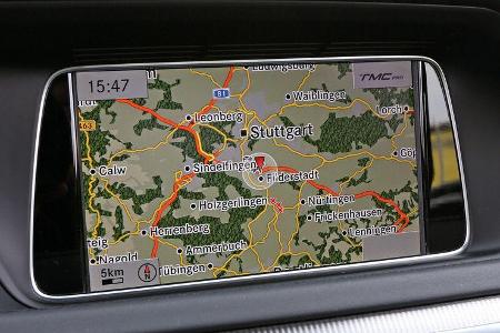 Mercedes E 220 CDI, Navi