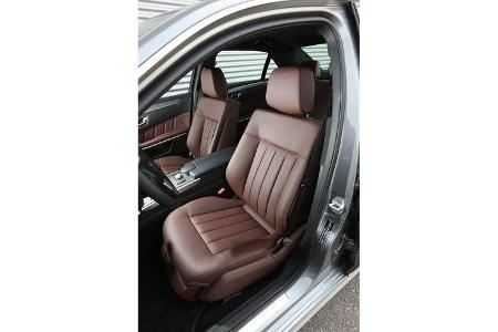 Mercedes E 220 CDI, Fahrersitz