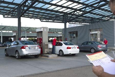 Mercedes C 220 CDI, BMW 320d, Volvo S60 D3