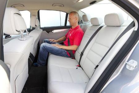 Mercedes C 220 CDI, Fond, Rückbank