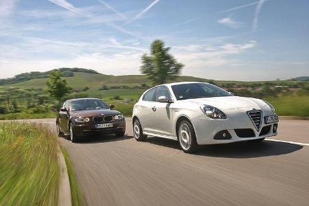 Alfa Romeo Giulietta & BMW 1er