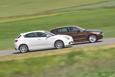 Alfa Romeo Giulietta & BMW 1er