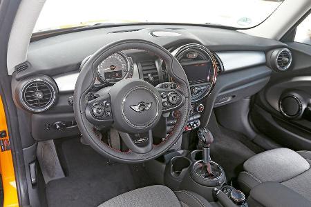 Mini Cooper S, Cockpit, Lenkrad