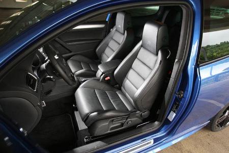 VW Golf R, Innenraum, Sportsitze