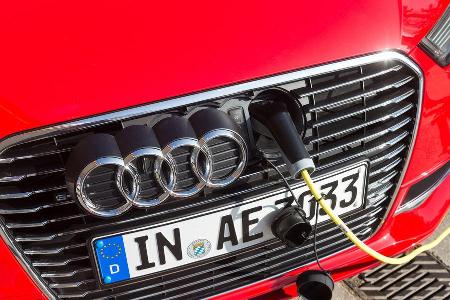 Audi A3 e-tron, Stromanschluss