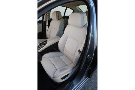 BMW 525d, Fahrersitz