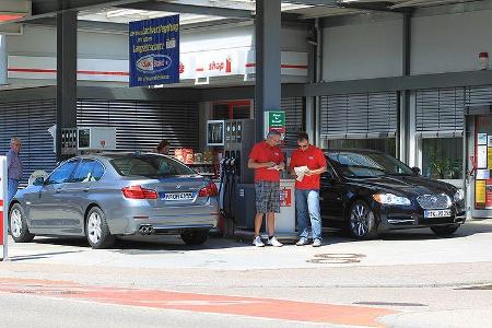 BMW 525d, Jaguar XF 3.0 Diesel