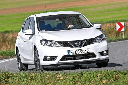 Nissan Pulsar 1.5 dCi, Frontansicht