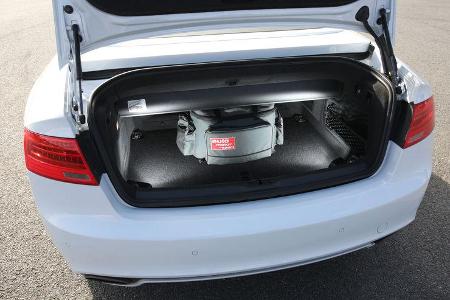 Audi RS 5 Cabriolet, Kofferraum