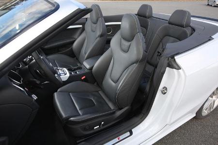 Audi RS 5 Cabriolet, Sitze