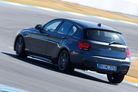 BMW M135i x-Drive, Heckansicht