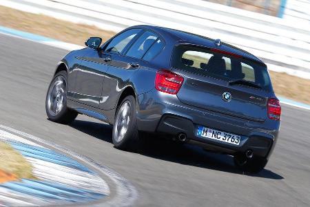 BMW M135i x-Drive, Heckansicht