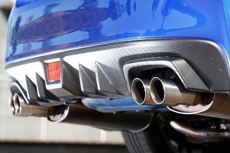 Subaru WRX Sti, Auspuff, Endrohre