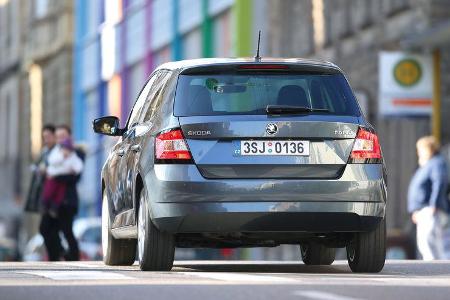Skoda Fabia 1.2 TSI, Heckansicht