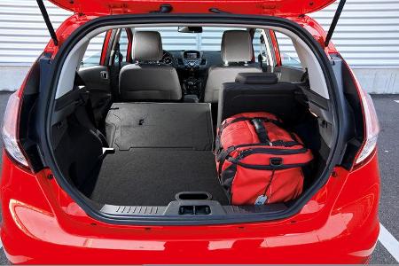Ford Fiesta 1.0 Ecoboost, Kofferraum