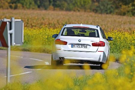 BMW 520d Touring, Heckansicht