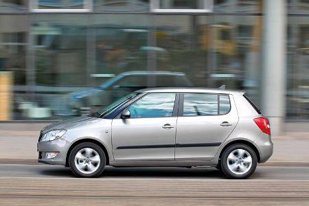 Skoda Fabia, Seitenansicht