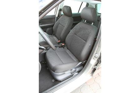 Skoda Fabia, Fahrersitz