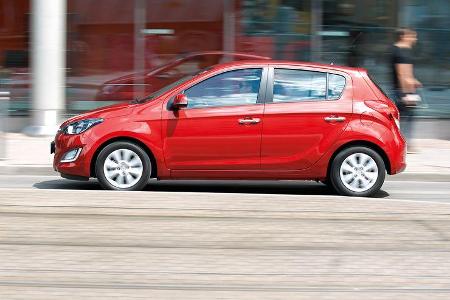 Hyundai i20, Seitenansicht