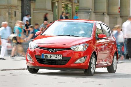 Hyundai i20, Frontansicht