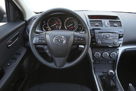 Mazda 6 Kombi 2.2, Cockpit