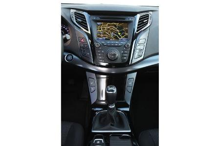 Hyundai i40 cw, Mittelkonsole