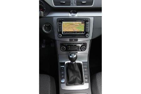 VW Passat Variant, Mittelkonsole