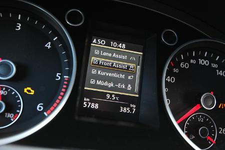 VW Passat Variant, Display