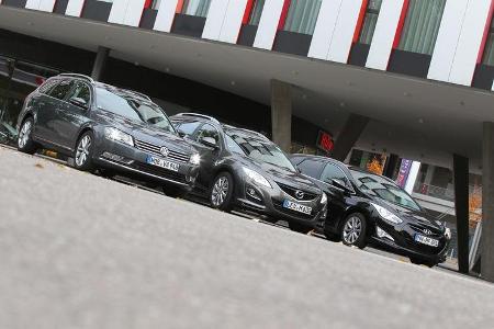 VW Passat Variant, Hyundai i40 cw, Mazda 6 Kombi 2.2