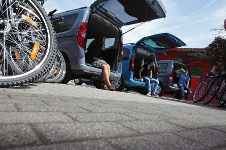 Citroën Berlingo, Opel Combo, VW Caddy, Heckklappe