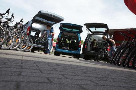 Citroën Berlingo, Opel Combo, VW Caddy, Heckklappe