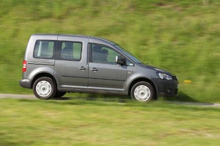 VW Caddy, Seitenansicht