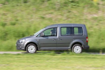 VW Caddy, Seitenansicht