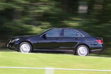 Mercedes E 220 Bluetec, Seitenansicht
