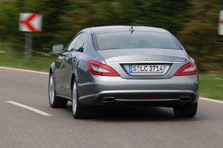 Mercedes CLS 500 4matic, Heckansicht