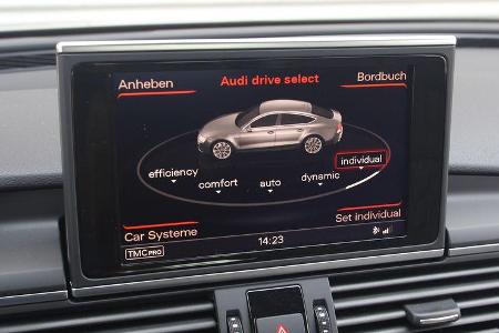 Audi S7 Sportback, Display, Fahreinstellung