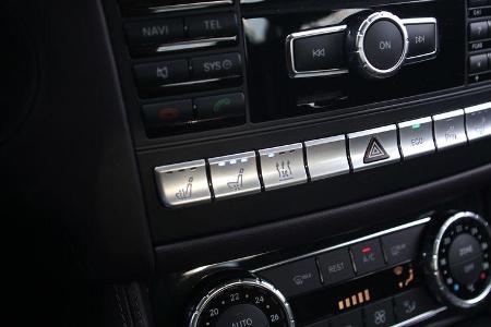 Mercedes CLS 500 4matic, Mittelkonsole, Bedienelemente