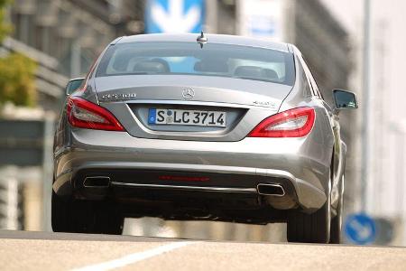 Mercedes CLS 500 4matic, Heckansicht