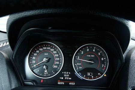 BMW 125i, Fahrersitz