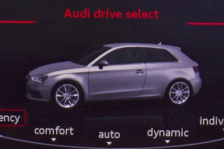 Audi A3 Innenraum, Cockpit