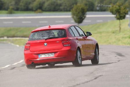 BMW 118i, Heckansicht