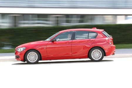 BMW 118i, Seitenansicht