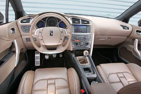 Citroën DS4 THP 200, Cockpit, Lenkrad