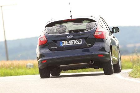 Ford Focus 1.6 Ecoboost, Heckansicht